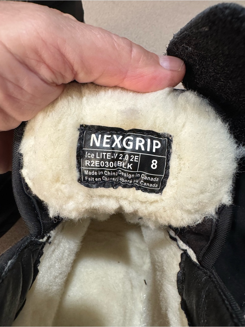 Women’s  Black Rain & Snow Grip Boots - Picture 9 of 12
